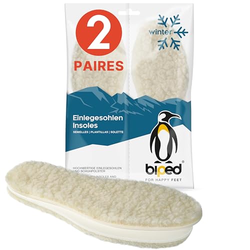 Biped Semelles en laine d'agneau z1015(40)