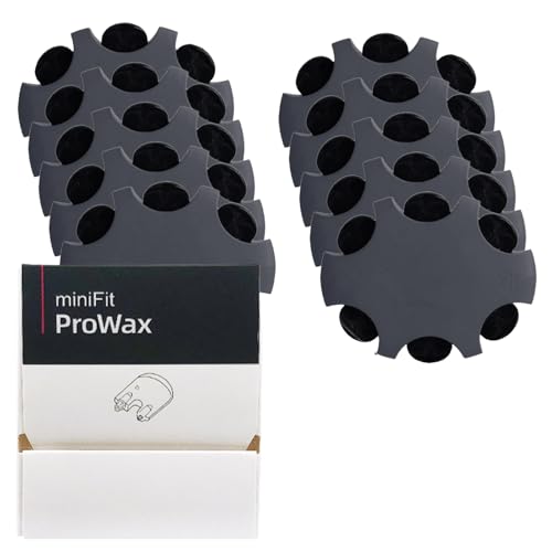 DIREKT ProWax MiniFit Cerumenfilter - Filter für Oticon Hörgeräte - Schützt vor Feuchtigkeit & Ohrenschmalz - 1 4 mm Durchmesser - 60 Stk. - 10er Pack - Schwarz