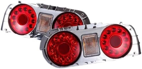 Amazon | D-MAX R32スカイライン LEDレッド ユーロテールランプ DML1R32001T1 | ブレーキ・テールランプ ...