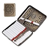 Polyvalent et prêt à offrir : ce porte-cigarette en métal vintage sert également d'accessoire de mode unique, attrayant pour les collectionneurs et les fumeurs qui apprécient un mélange de fonctionnalité, de style et de design traditionnel.