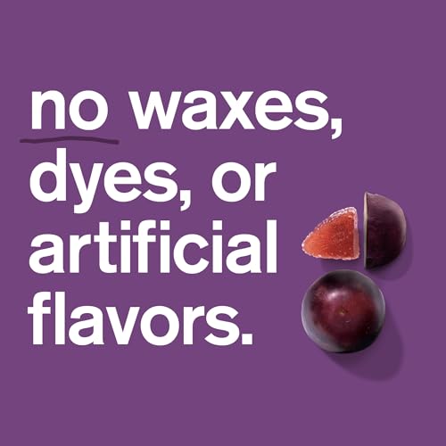Image of Skratch Labs Energy Chews | Gummies for Running, Cycling & Endurance Quick Carbs for Athletes, Easy to Digest, Real Fruit | Gel Alternative for Long Runs & Rides | Grape 10 Pack | Gluten Free, Vegan