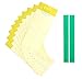Greentrap, trappola adesiva per insetti con carta protettiva, 10 pezzi, con colla su entrambi i lati + fascette per appendere (giallo)