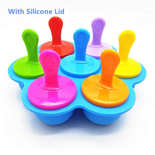 Popsicle Molds & Silicone Egg Bites Molds with Lids Sticks and Drip Catcher