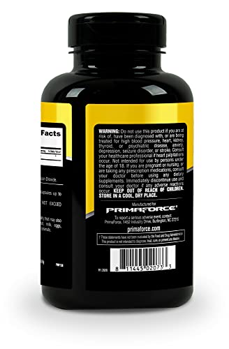 Primaforce Yohimbine Hcl 2.5Mg, 270 Capsules - Premium Supplement, Boosts Performance, Zero Fillers, Non-Gmo And Gluten Free #TOP2