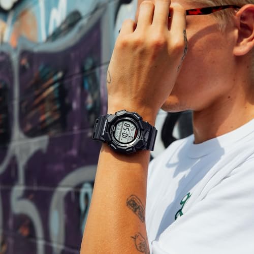 Casio G-Shock GD-010-1CR montre résine noire antichoc et sa pile autonome 10 ans