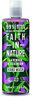 Faith in Nature Naturalne mydło w płynie grejpfrut i pomarańcza, orzeźwiające, wegańskie, nie testowane na zwierzętach, wolne od parabenów i SLS, 400 ml