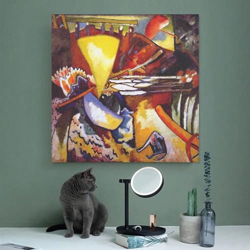 Tableau salon Kandinsky Improvisation 11 deco bureau moderne