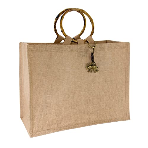 Image of Hibala Woven Large Beach Bag Straw Beach Tote Handmade Weaving Shoulder Tassel Bag Handbag