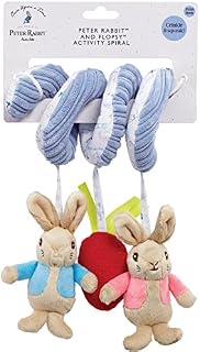 Rainbow Designs Peter Rabbit Activity Spiral for Babies - Spiral Pram and Carseat Toy - Early Development Toys