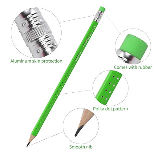 Weibo Bear Claw Pencils (Pack Of 12) - Fat, Thick, Strong, Triangular Grip Pencils, Graphite, Hb Lead With Eraser - Suitable For Kids, Art, Drawing, Drafting, Sketching & Shading (Xl) #TOP2