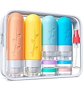 Zosenyer Reiseflaschen Set 16-teilig - Silikon Behälter Für Shampoo & Kosmetik