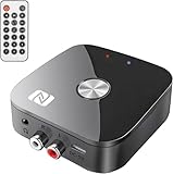 Receptor Bluetooth, Receptor Bluetooth 5.3 Audio Adaptador Integrada con 3.5 mm AUX Jack y 2RCA para Car Audio Equipo de...