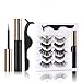 Produktbild Magnetische Wimpern Magnetic Eyeliner 3D Künstliche Magnet Wimpern Wiederverwendbare Falsche Magnetic Eyelashes 3d Magnet Wimpern Set, Natural Look