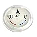 DANCO Snap In Index Button for Delta Single Handle Faucets, Clear (80970)