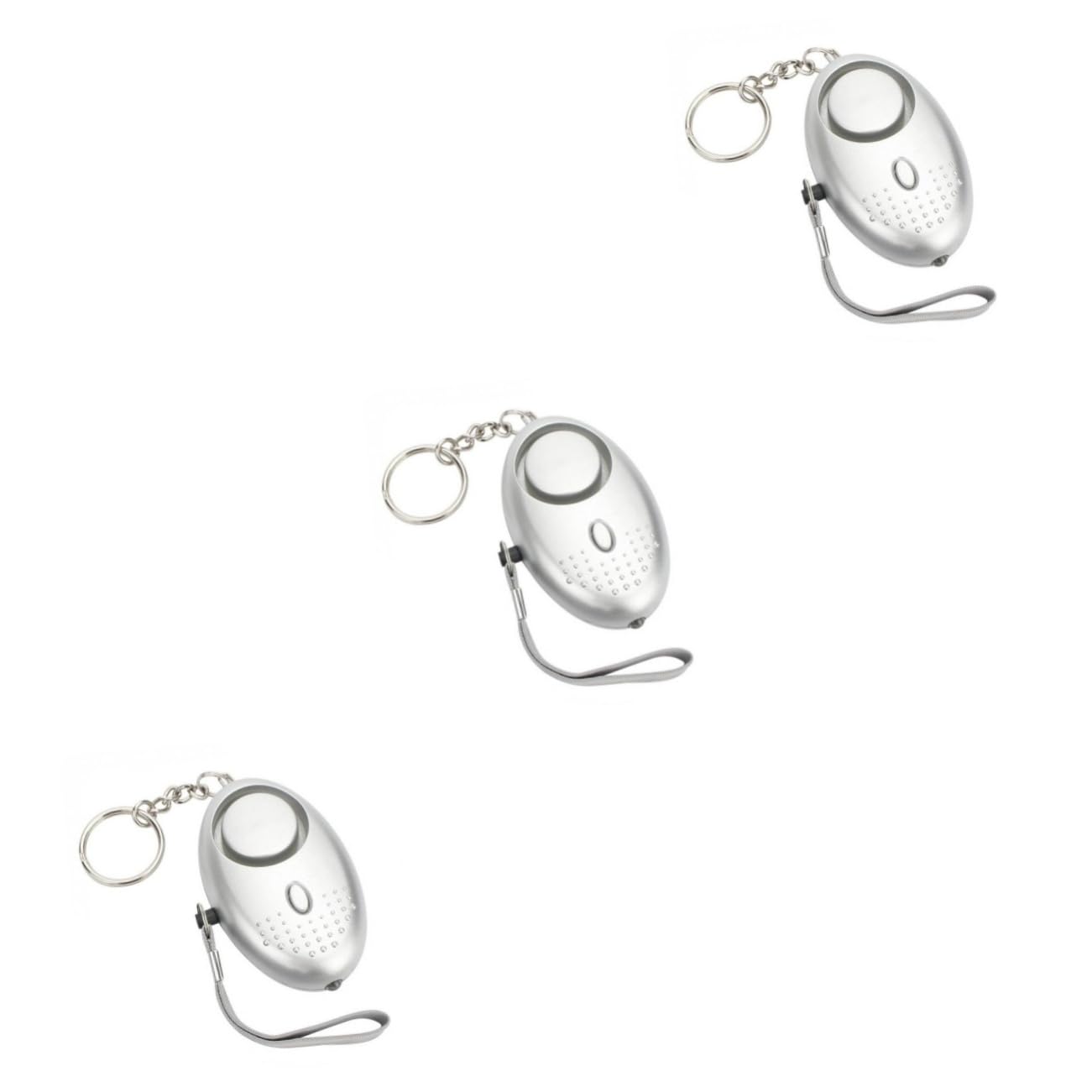OSALADI 6pièces Alarme Personnelle avec Lampe LED Sécurité pour Femmes Garçon Fille Et Personnes Âgées Alarme Urgence Portable pour Joggeurs Et Travailleurs De Nuit