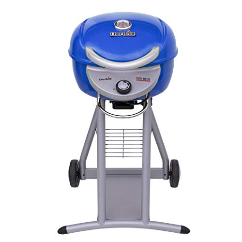 Char-Broil 20602107-01 Patio Bistro TRU-Infrared Electric Grill, Blue Char-Broil 20602107-01 Patio Bistro TRU-Infrared Electric Grill, Blue