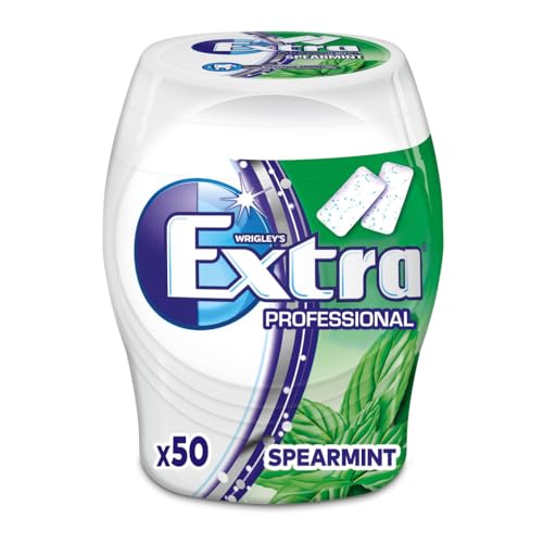 Extra Professional Spearmint Kaugummi, 50 Dragees