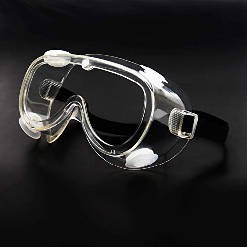 Safety Goggles Eyes Protection Glasses - Clear Anti Fog,Scratch,Mist,Wind UV Protection Goggles