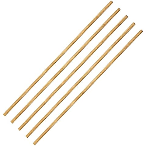 48-Inch Wooden Broom Handle Pack of 5 Cover