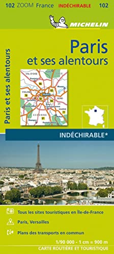 Carte Zoom Paris et ses alentours