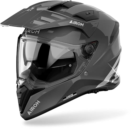 Airoh Bandit Casque d’Enduro, Charbon, M (57/58)