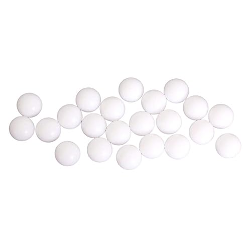 Bolas de rodamiento de plástico sólido de polioximetileno (POM) Delrin de 0.551 in, 5 unidades