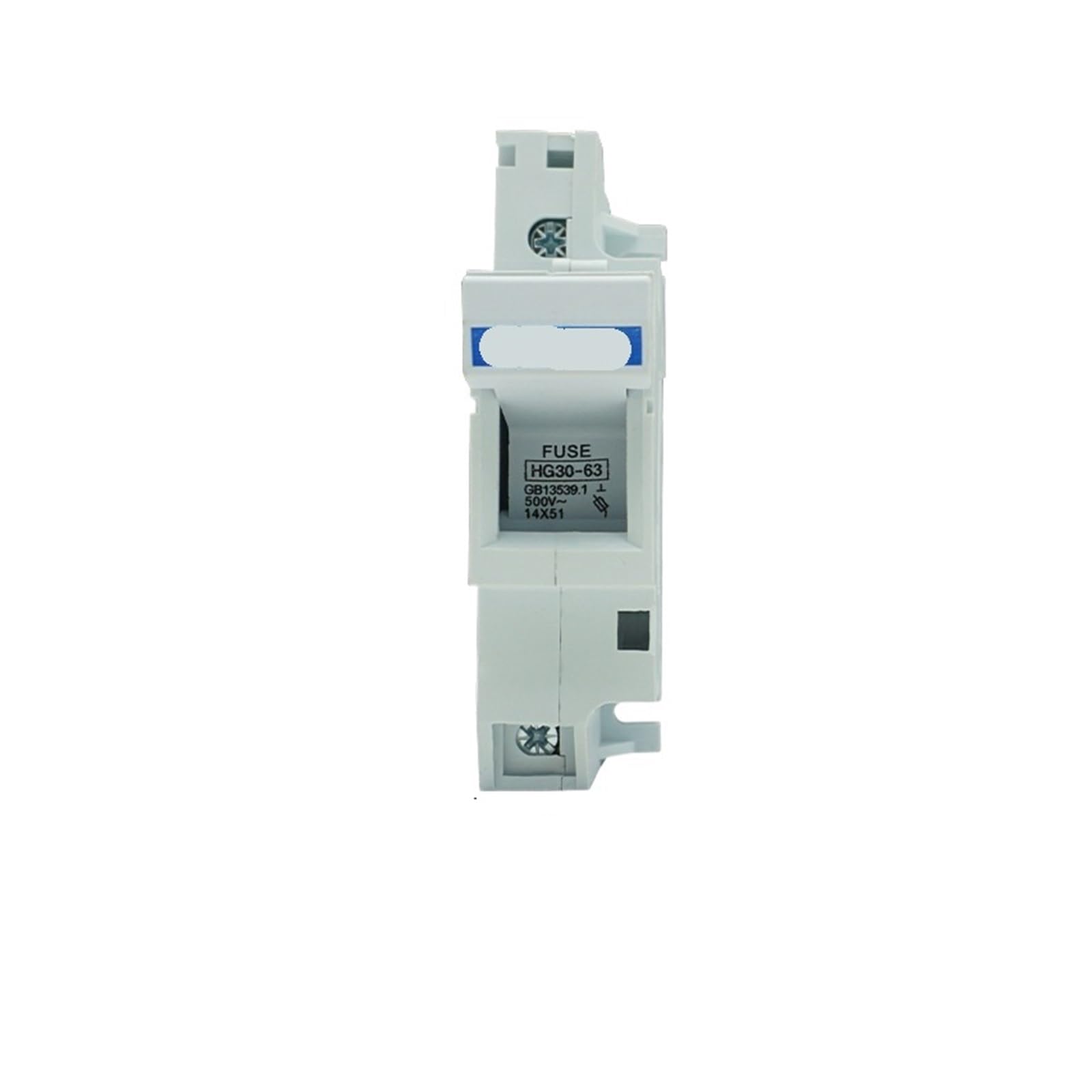 Base de tube de fusible HG30-63 1P 14x51mm 500V porte-fusible rail