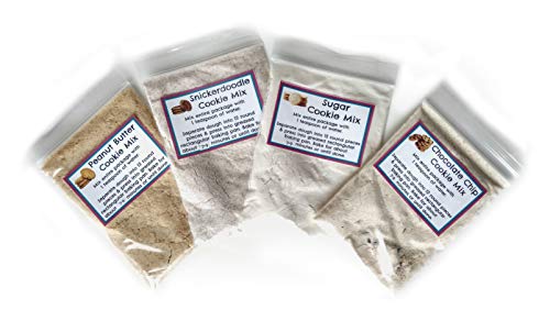 Children's Easy to Bake Oven Mixes Play Toy Real 4 Cookie Super Pack Refill Kit Sugar Peanut Butter Chocolate Chip Snickerdoodle Ultimate Set Cooking Baking Supplies Net Wt 4.8 oz - Image 2