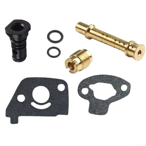 Hosrivae Generator Carburetor Pilot Jet Kit for Honda EU2000i EU2200i Replaces 99204-ZE0-0350 7-Piece Set with Gaskets O-Rings Emulsion Tube Main Jet