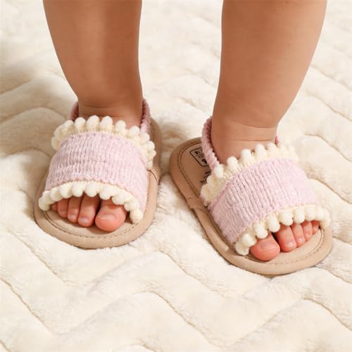 Image of Infant Baby Boys Girls Summer Sandals Party Wedding Dress Flats Shoes Newborn Crib Shoes First Walkers Prewalkers 0-18 Months