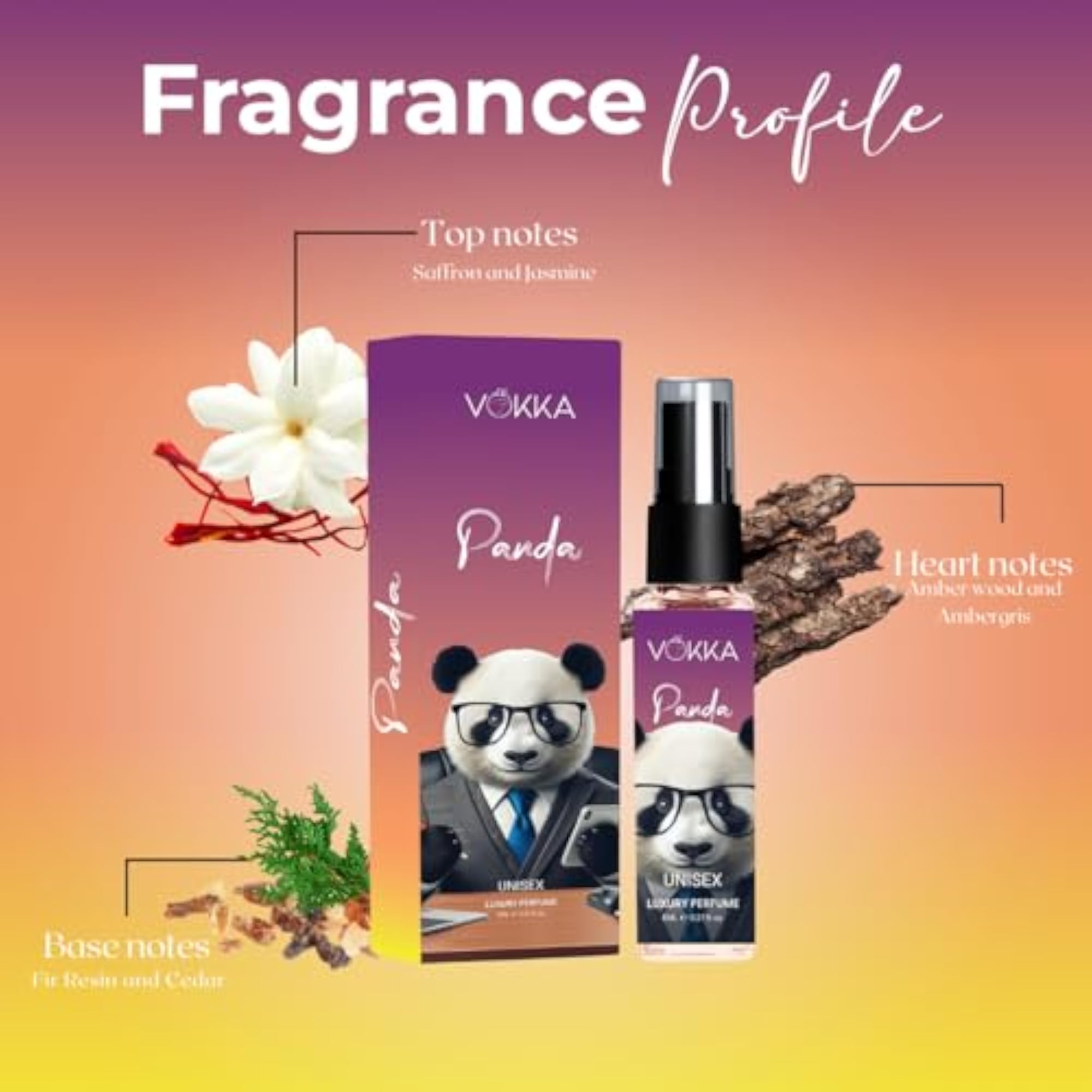 Pocket Perfume Arabian Stories & Panda Gift Set