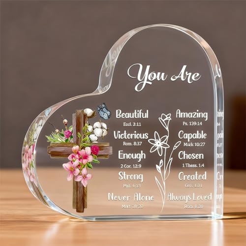 Christian Birthday Gifts For Women with Bible Verses, Inspirational Best