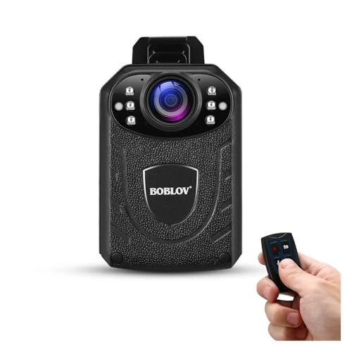 HPHPH KJ21 Pro Body Worn Camera HD 1296P DVR Video Security CAM IR Night Vision Usable Mini Videocámaras cámara de policía(Camera Only)