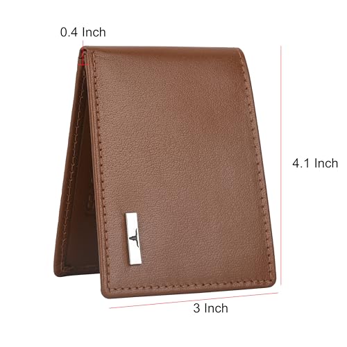 Image of URBAN FOREST Fred Aniline Cognac Leather Wallet for Men