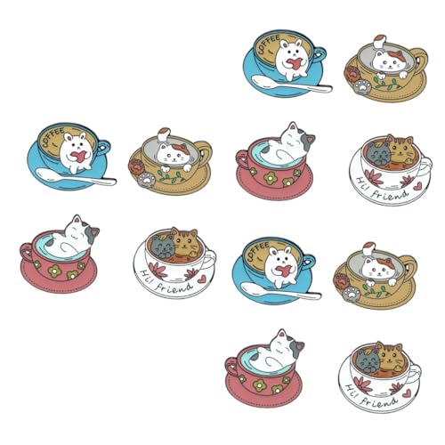 Broches émail chaton pour réparer un accroc ou décorer un vêtement