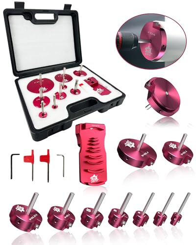 10 Pcs PVC Pipe Reamer Kit with 9 in 1 PVC Pipe Deburring Tool, A...