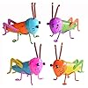   GIFTME-5-Metal-Garden-Decor-for-OutsideCute-Grasshopper-Outdoor-Wall-Art-Decorative-for-BackyardPatioTreeLawnSet-of-4