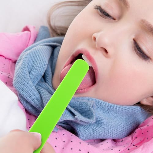 minkissy 25Pcs Reusable Plastic Tongue Depressors for Oral Smooth Edges Durable Scrapers for Adults for Pediatric Use DIY Projects - Thumbnail 7