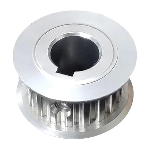 AUNANGLJSCS Straightspur gear Motor Pinion Gear Timing Belt Wheel, 1pcs L Aluminum Alloy 10T 12T Synchronous Groove Width 14/21/27mm for 25mm Bore 6mm - 20mm(8k3,10 Teeth 1pc)