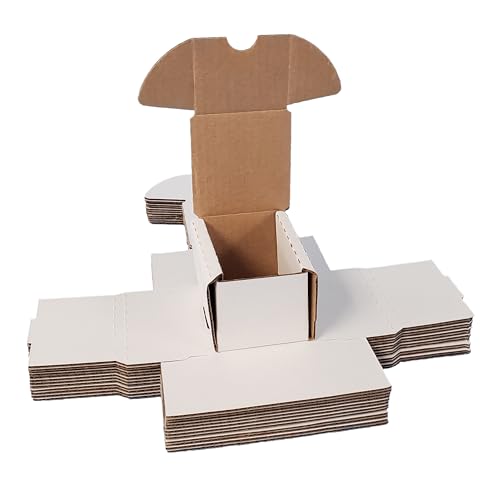 NEPA Market 100 Count Cardboard Card Storage Box – Perfect for Baseball Cards, Football Cards, Basketball Cards, Collectible Gaming & TCG (1), BX-100