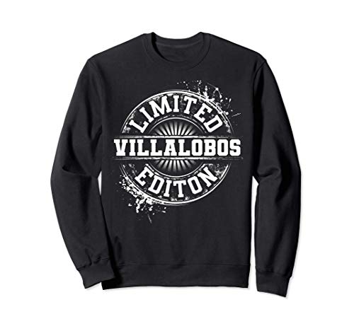 VILLALOBOS Funny Surname Family Tree Birthday Reunion Gift Sweatshirt