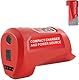 M12 Akku Ladegerät mit Typ-C Anschluss & DC 12V Ausgang, Ersatz-Netzteil für Milwaukee M12 12V Akku Adapter, kompatibel mit Milwaukee Heizjacke 49-24-2310, 48-11-2420, 48-11-2411