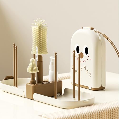Cepillo de limpieza de botellas con diseño moderno y mango de confort 3