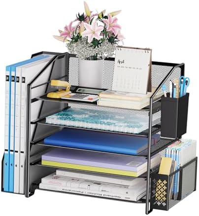 Simple Trending Desk Organizers and Accessories, 5-Tier Desk File...