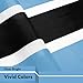 G128 Botswana Batswana Flag | 3x5 Ft | LiteWeave Pro Series Printed 150D Polyester | Country Flag, Indoor/Outdoor, Vibrant Colors, Brass Grommets