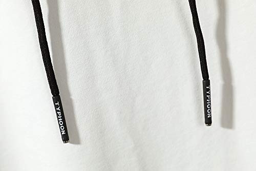 Gurunvani Men’s Color Block Long Sleeve Casual Fashion Hip Hop Hooded Sweatshirt Shirt #TOP3