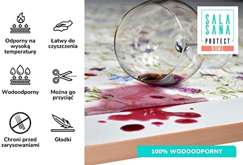 Podkładka pod obrus antypoślizgowa 150x200cm | Stół Jadalnia Protector | Wodoodporny obrus Hule Prostokątny stół | Pod obrus Antyplamisty chroni stół przed uderzeniami i zadrapaniami Table Protector