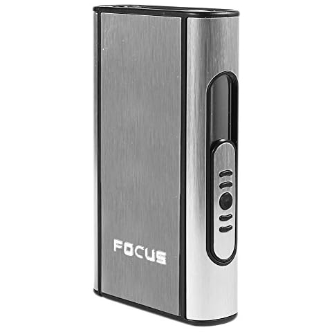 LYFF New Metal Box Aluminum Pocket Portable Automatic Cigarette Case Cover