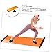 Happyyami 1 Set Indoor Exercise Equipment Workout Slider Sliding Board Sports Slide Board Training Workout Board Core Trainer Skateboard Training Exercise Board Fitness Pp Slide Mat Balance