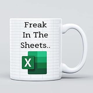 Freak In The Sheets Rude Large Heavy Duty Ceramic Novelty Funny Coffee Mug, Cup for Men & Women, Girls & Boys  Gift for Birthday, Leaving, Christmas, Retirement Gift, New Job, Boss, Colleague